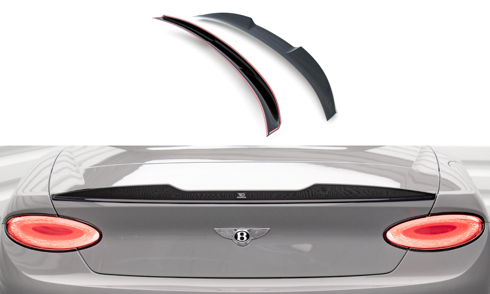 3D Estensione spoiler posteriore Bentley Continental GT Mk3