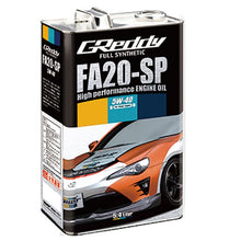 Load image into Gallery viewer, GReddy FA20-SP 5W40 Olio Motore (5.4L, GT86 &amp; BRZ)