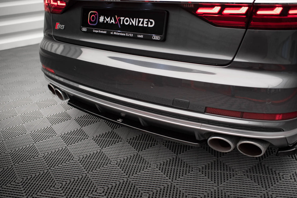 Splitter posteriore centrale per Audi S8 D5