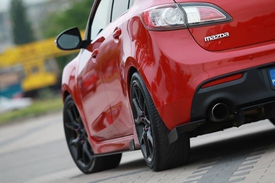 Diffusori sotto minigonne racing MAZDA 3 MK2 MPS