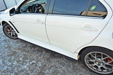 Carica l&#39;immagine nel visualizzatore di Gallery, Diffusori sotto minigonne racing Mitsubishi Lancer Evo 10