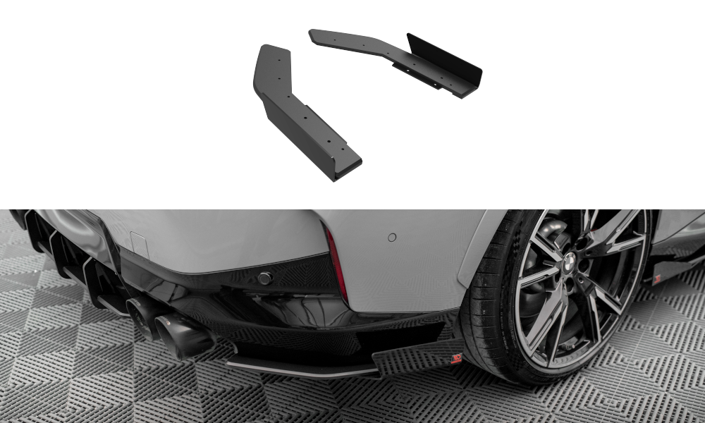 Street Pro Splitter Laterali Posteriori + Flap BMW Serie 2 Coupe M240i G42