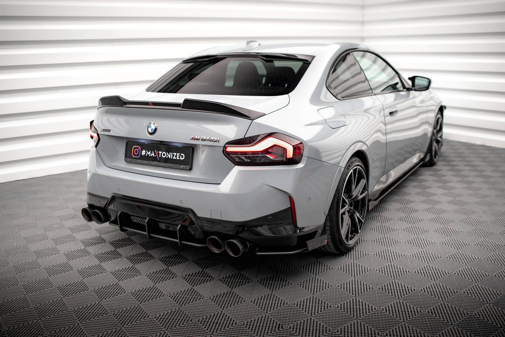 Street Pro Splitter Laterali Posteriori + Flap BMW Serie 2 Coupe M240i G42