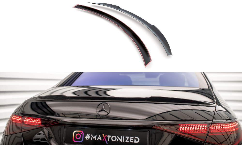 Estensione spoiler posteriore 3D Mercedes-Benz S AMG-Line W223