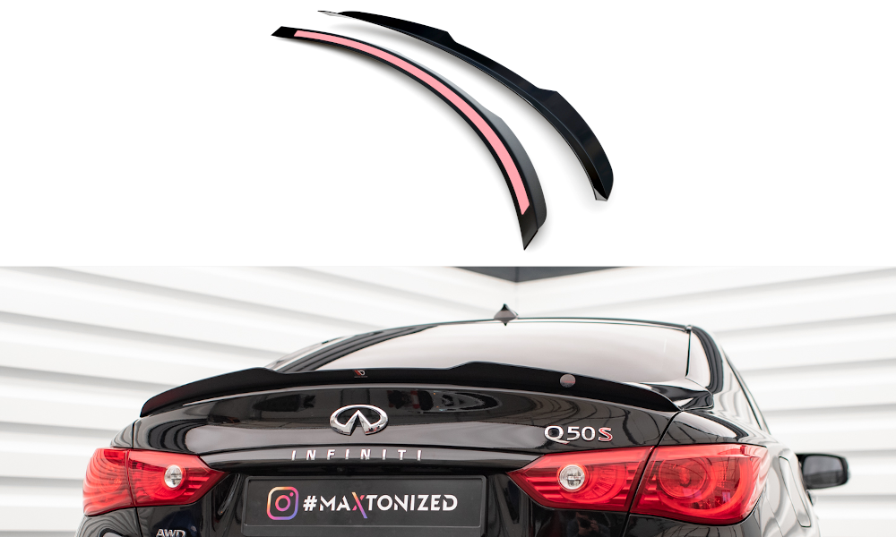 Estensione spoiler posteriore Infiniti Q50 S Mk1