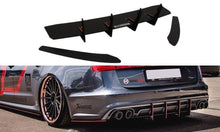 Load image into Gallery viewer, Diffusore posteriore &amp; Splitter Laterali Posteriori Audi S6 C7 FL