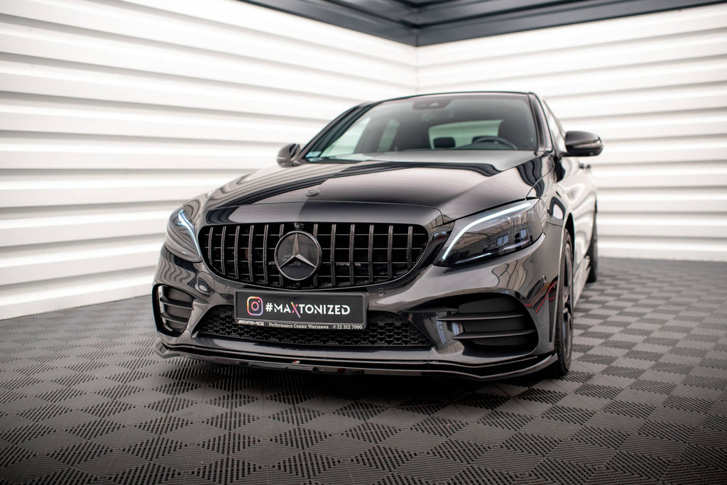 Lip Anteriore V.1 Mercedes-Benz C AMG Line / C43 AMG Sedan / Coupe W205 / C205 Facelift