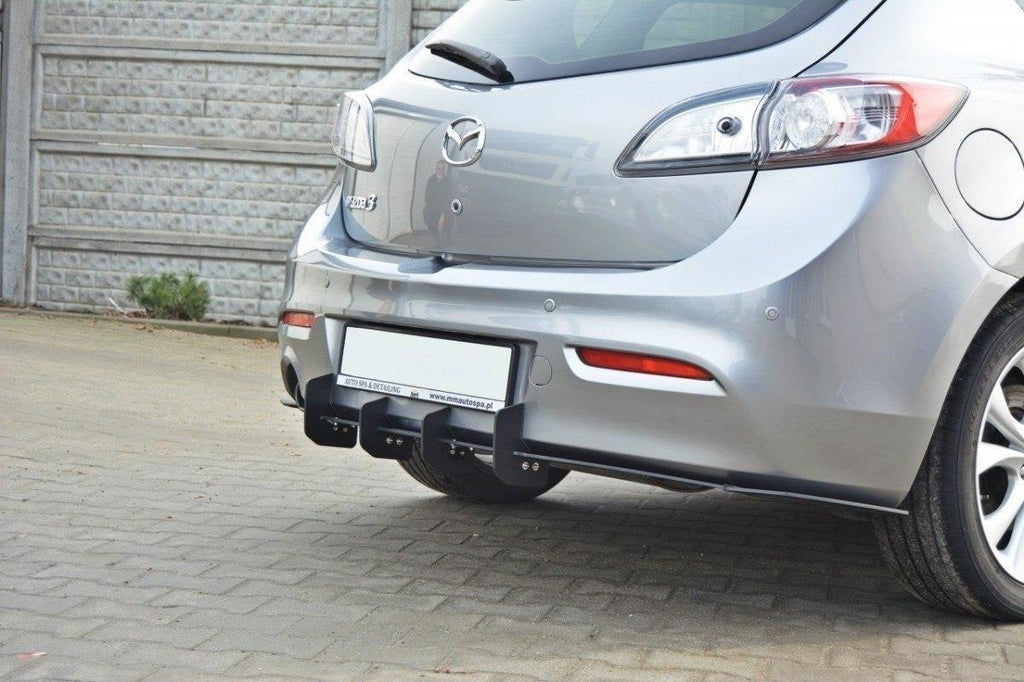 MAZDA 3 MK2 SPORT (PREFACE) Diffusore posteriore & Splitter Laterali Posteriori