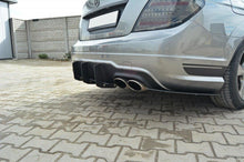 Carica l&#39;immagine nel visualizzatore di Gallery, Mercedes C W204 AMG-Line (Facelift) Diffusore posteriore &amp; Splitter Laterali Posteriori