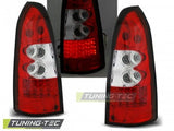 Fanali Posteriori per OPEL ASTRA G 09.97-02.04 KOMBI Rossi Bianchi LED