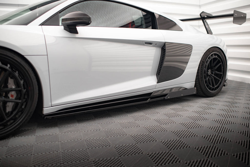 Diffusori Sotto Minigonne  V.2+ Flap Audi R8 Mk2 Facelift