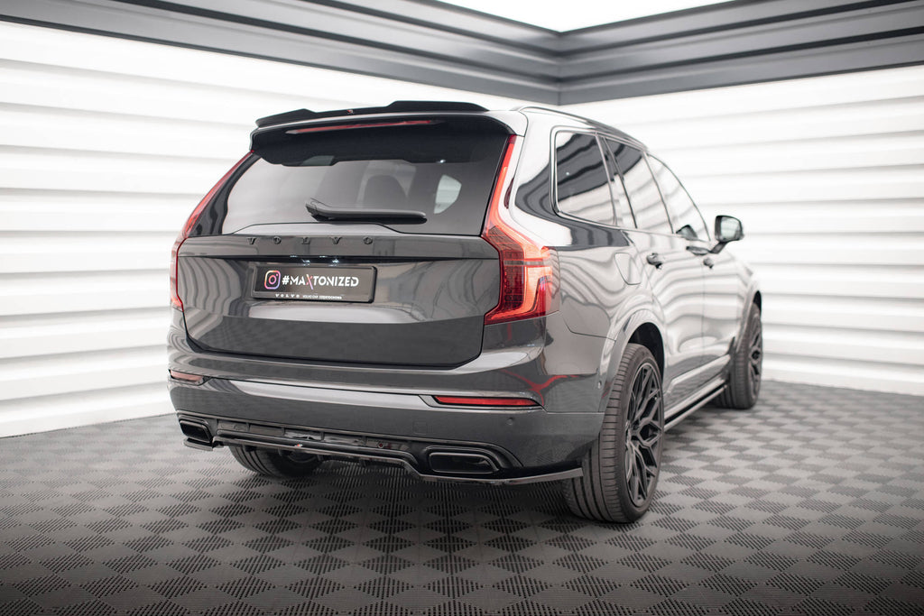 Splitter posteriore centrale (con barre verticali) Volvo XC90 R-Design Mk2 Facelift