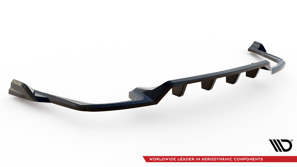 Splitter posteriore centrale (con barre verticali) Volvo XC60 R-Design Mk2 Facelift