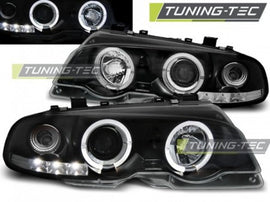 Fari Anteriori ANGEL EYES Neri per BMW Serie 3 E46 04.99-03.03 COUPE
