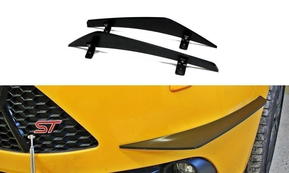 Canards (Paraurti Anteriore Wings) Ford Focus ST Mk3