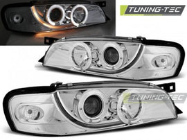 Fari Anteriori per SUBARU IMPREZA GC GF 05.93-10.00 ANGEL EYES CHROME