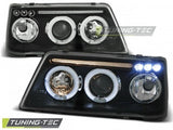 Fari Anteriori per PEUGEOT 205 09.83-10.96 ANGEL EYES Neri