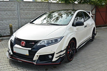 Carica l&#39;immagine nel visualizzatore di Gallery, Lip Anteriore Racing v.2 HONDA CIVIC FK2 MK9 TYPE R