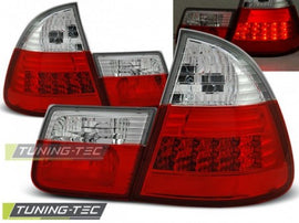 Fanali Posteriori LED Rossi Bianchi per BMW Serie 3 E46 99-05 TOURING