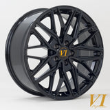 Cerchio in Lega Rota Loaded 20x8.5 5x120 ET45 Gloss Black