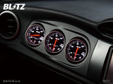 Blitz Pannello Porta Manometri Nero + Boost, Temp & Pressione Rosso SD Manometri Toyota GT86 & Subaru BRZ