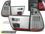 Fanali Posteriori LED CHROME per BMW X5 E53 09.99-10.03