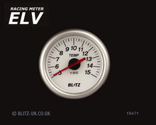 Carica l&#39;immagine nel visualizzatore di Gallery, Blitz Manometro Temperatura ELV 60mm White