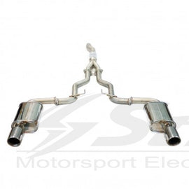 Ford Mustang 2.3L EcoPressione Turbo Q300 Cat-back system (scarico centrale + Terminale)