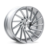 Cerchio in Lega 1AV ZX1 19x8.5 ET40 5x120 GLOSS SILVER & POLISHED