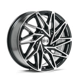 Cerchio in Lega 1AV ZX10T 18x8 ET50 5x160 GLOSS BLACK & POLISHED