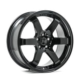 Cerchio in Lega 1AV ZX6 18x8.5 ET40 5x110 GLOSS BLACK