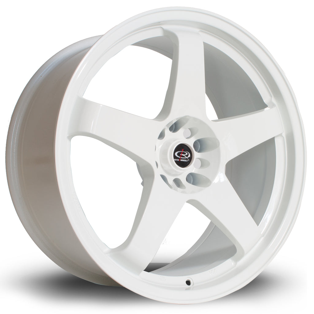 Cerchio in Lega Rota GTR 19x9 5x114.3 ET20 White
