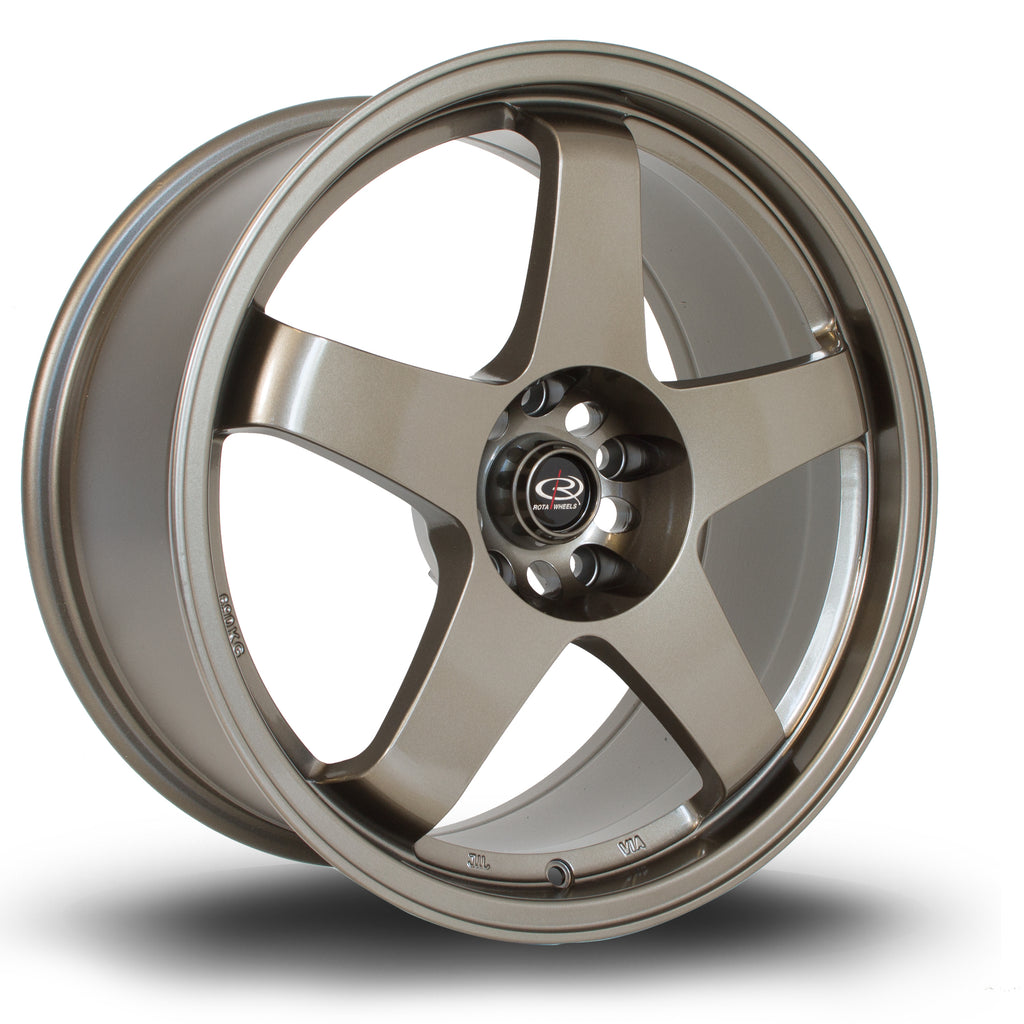 Cerchio in Lega Rota GTR 18x8.5 5x114.3 ET30 Bronze