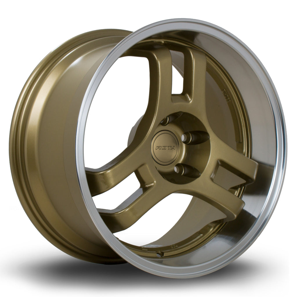 Cerchio in Lega Rota HM3 18x9.5 5x114.3 ET35 Gold