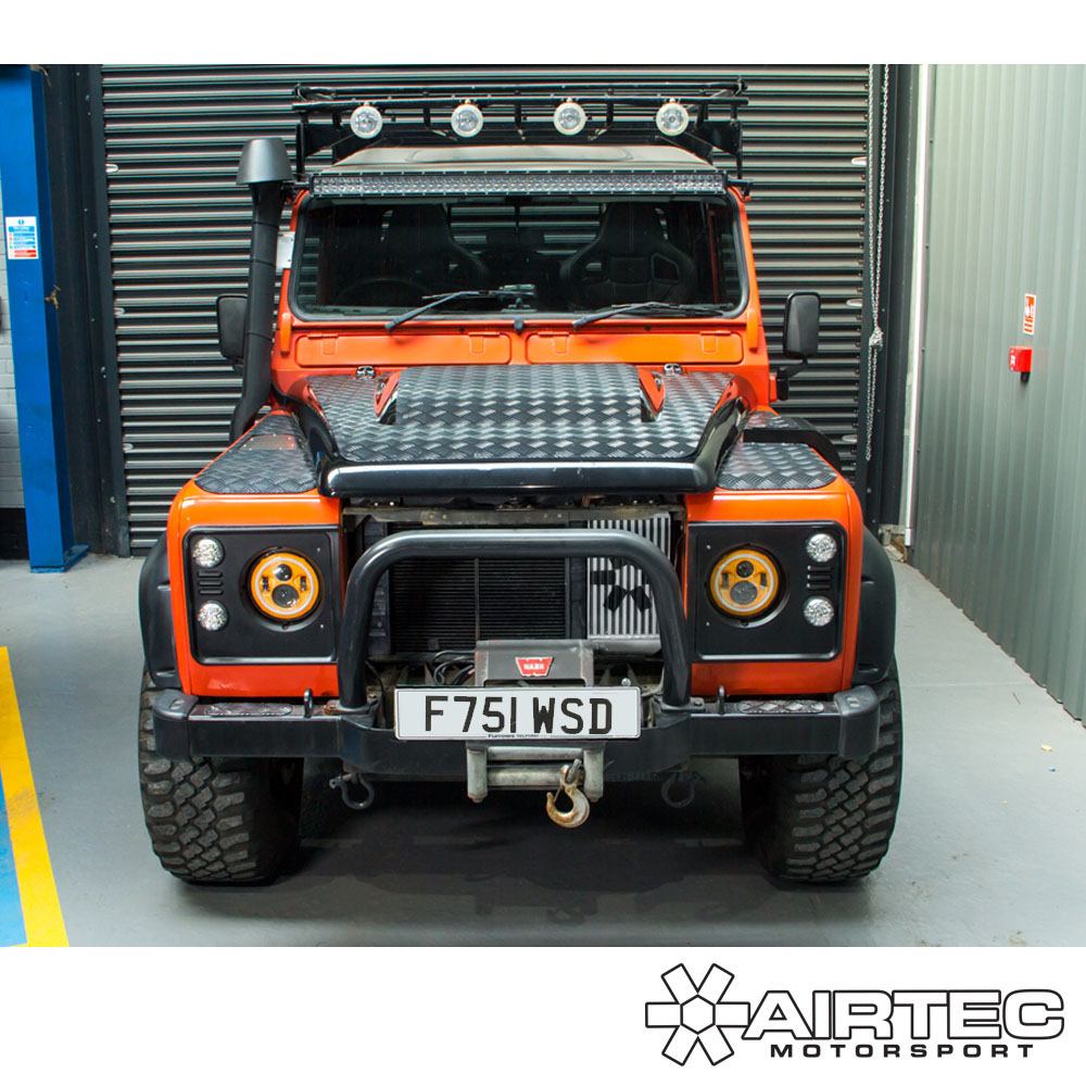 AIRTEC Motorsport Side Mount Intercooler Upgrade per Land Rover 200TDI Platform