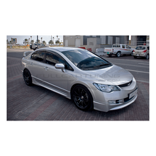 Load image into Gallery viewer, Minigonne Mugen Style Nero in Plastica ABS Honda Civic FD FA