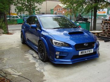 Parafanghi / archi larghi Subaru 2015 STi WRX