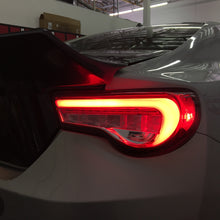Load image into Gallery viewer, Fari Posteriori VALENTI REVO JEWEL LED TAIL LAMP Freccia sequenziale GT-86/BRZ/FR-S 12+ (Half Red Lens / Chrome) - em-power.it