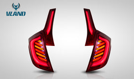 Fari Posteriori HONDA FIT/JAZZ 2014-UP Red/Clear Lens