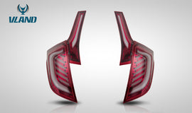 Fari Posteriori HONDA FIT/JAZZ 2014-UP Red/Clear Lens