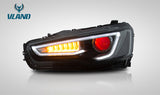 FARI ANTERIORI MITSUBISHI LANCER EVO 10 X 2008-UP LED