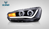 FARI ANTERIORI MITSUBISHI LANCER EVO X 10 2008-UP LED