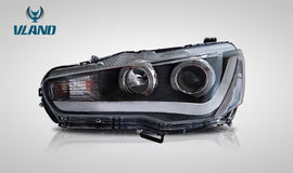 FARI ANTERIORI MITSUBISHI LANCER EVO X 10 2008-UP LED