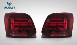 Fari Posteriori VOLKSWAGEN Polo 6R 6C 2011-2017 LED Red clear