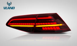 VOLKSWAGEN GOLF 7 GOLF 7.5 2013-UP FULL FARI POSTERIORI A LED RED