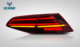 VOLKSWAGEN GOLF 7 GOLF 7.5 2013-UP FULL FARI POSTERIORI A LED RED