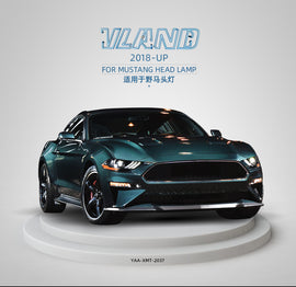 FORD Mustang 2018-UP FARI ANTERIORI Amber/Clear