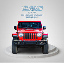 Load image into Gallery viewer, Jeep Wrangler 2018-UP FARI ANTERIORI Black