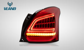 FARI POSTERIORI SUZUKI SWIFT 2017-UP LED RED/SMOKED,Transparent