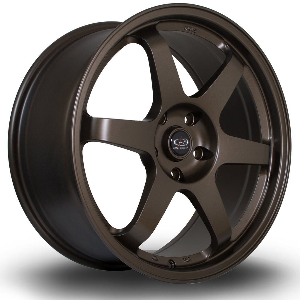 Cerchio in Lega Rota Grid 19x8.5 5x120 ET48 Bronze